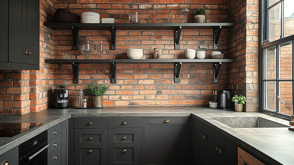 kuchnia w stylu loft